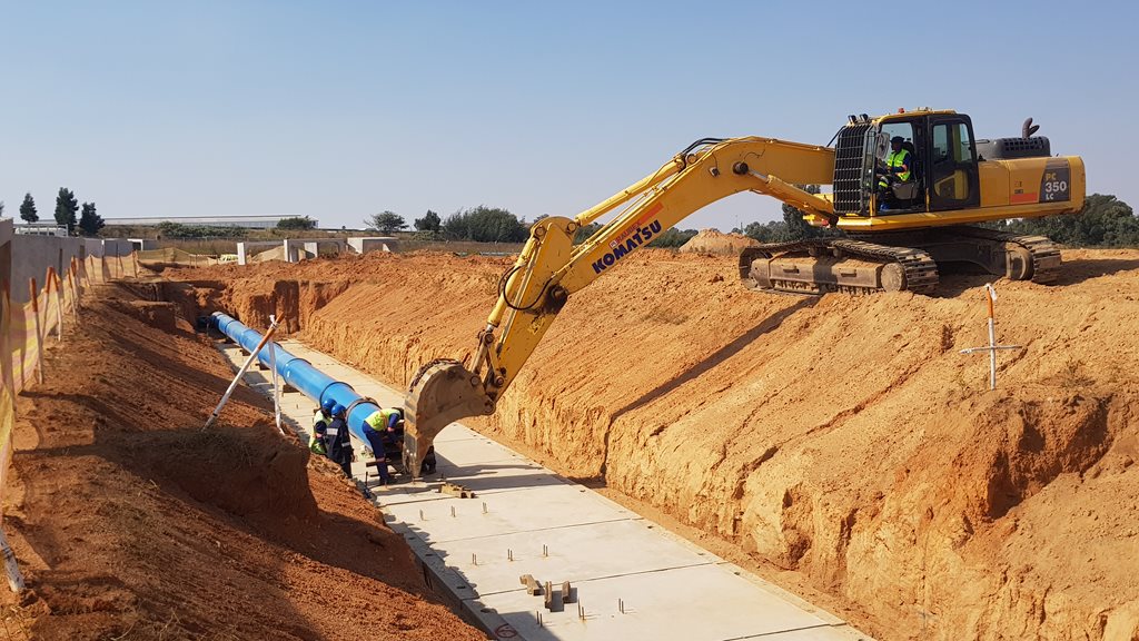 Image for Attacq - Waterfall City Bulk Water OPVC and Steel Pipelines