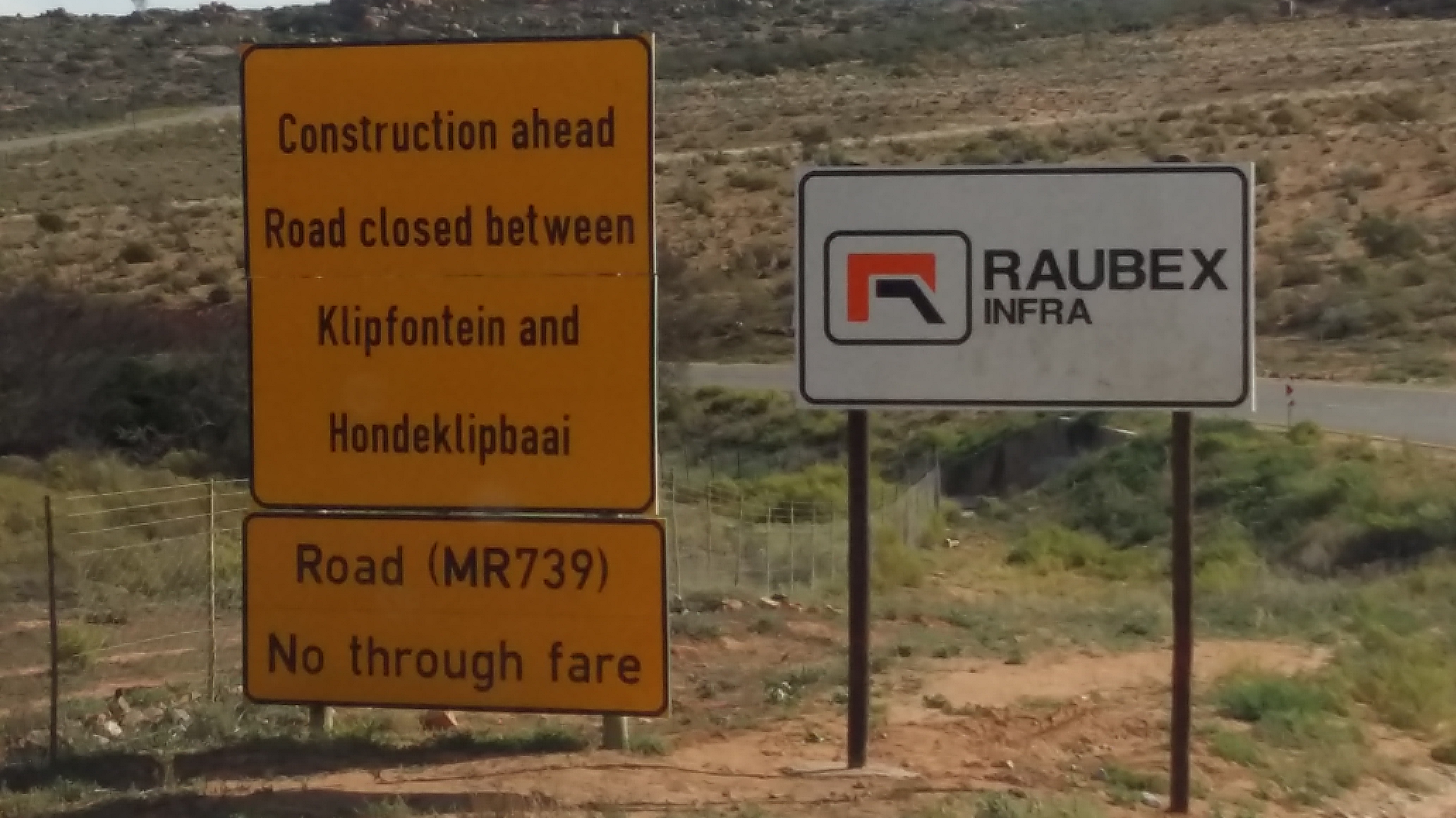 Image for Roads and Public Works - The rehabilitation of DR2963 and MR 739 from National Route 7 (N7) to Hondeklipbaai – Phase 2 – Klipfontein (km12.0) to MR 739 (km19.8)